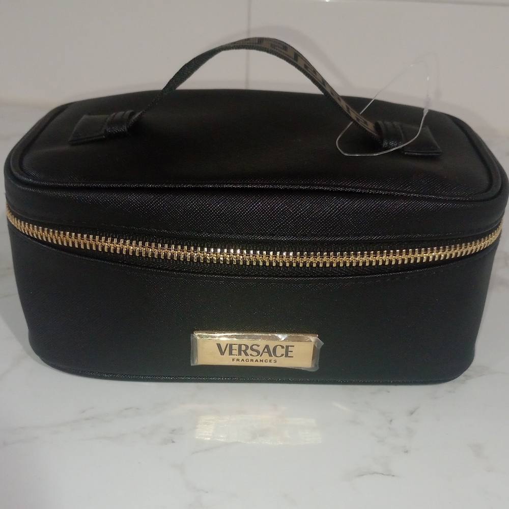 ..Versace Black Travel Bag